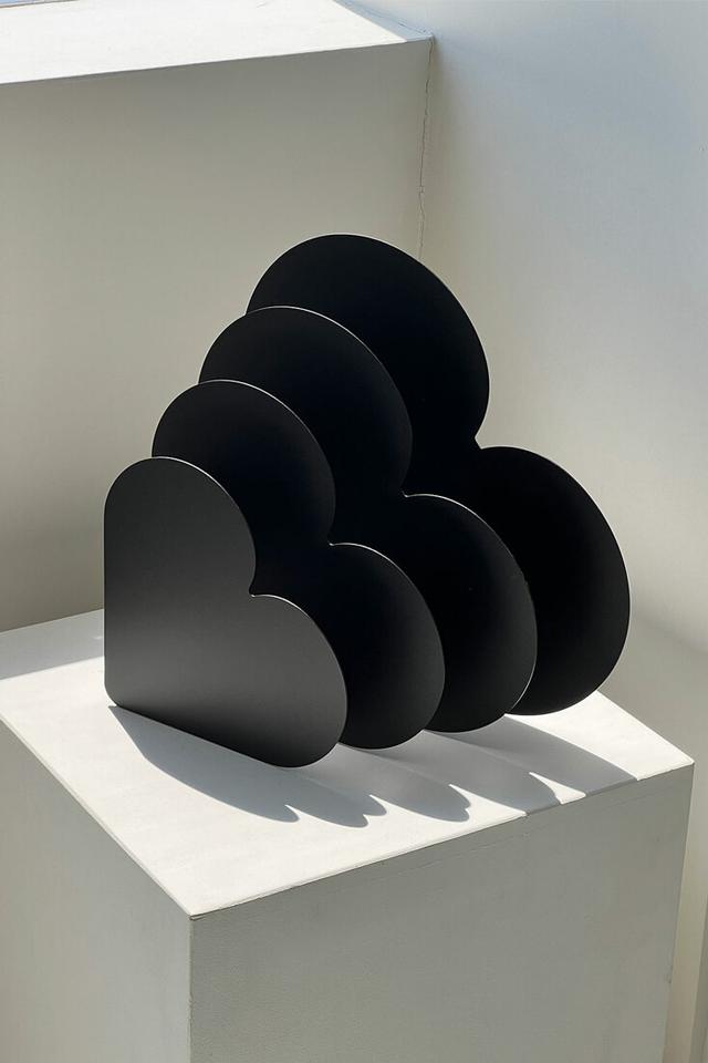 [clu.] ppp heart rack _ matt black, white