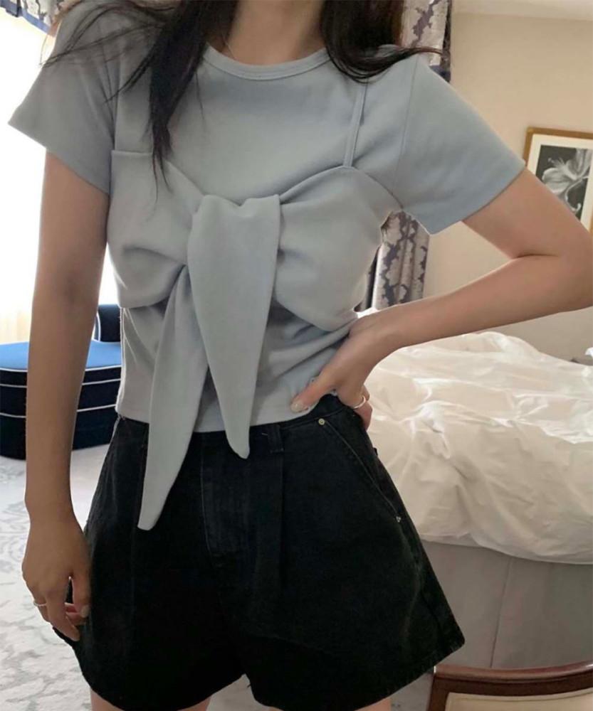 멜라운지 소프트 뷔스티에 세트 (3col) mellounge