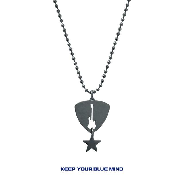 [써지컬스틸] 기타 피크 스타 목걸이_ Guitar pick star necklace