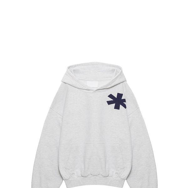Asterisk hoodie [Light grey]