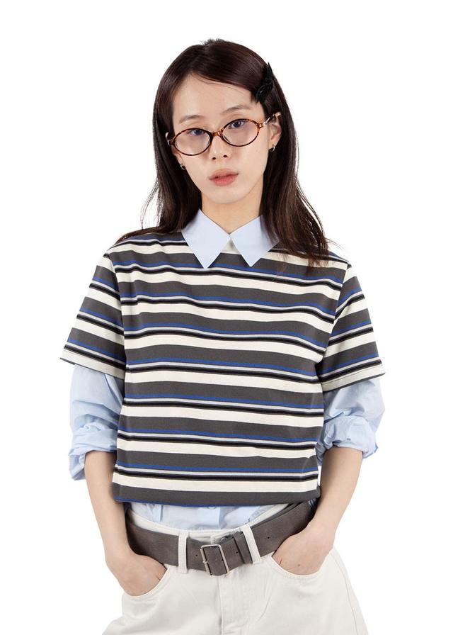 릿킴 MULTI STRIPE TEE