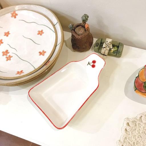 체리 한손 앞접시 *