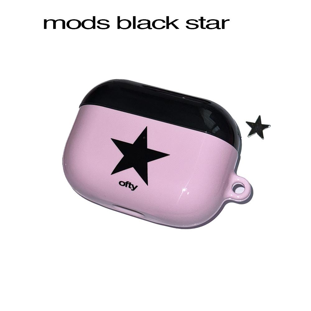 오프티램프 mods black star pods 에어팟 유광 별 케이스
