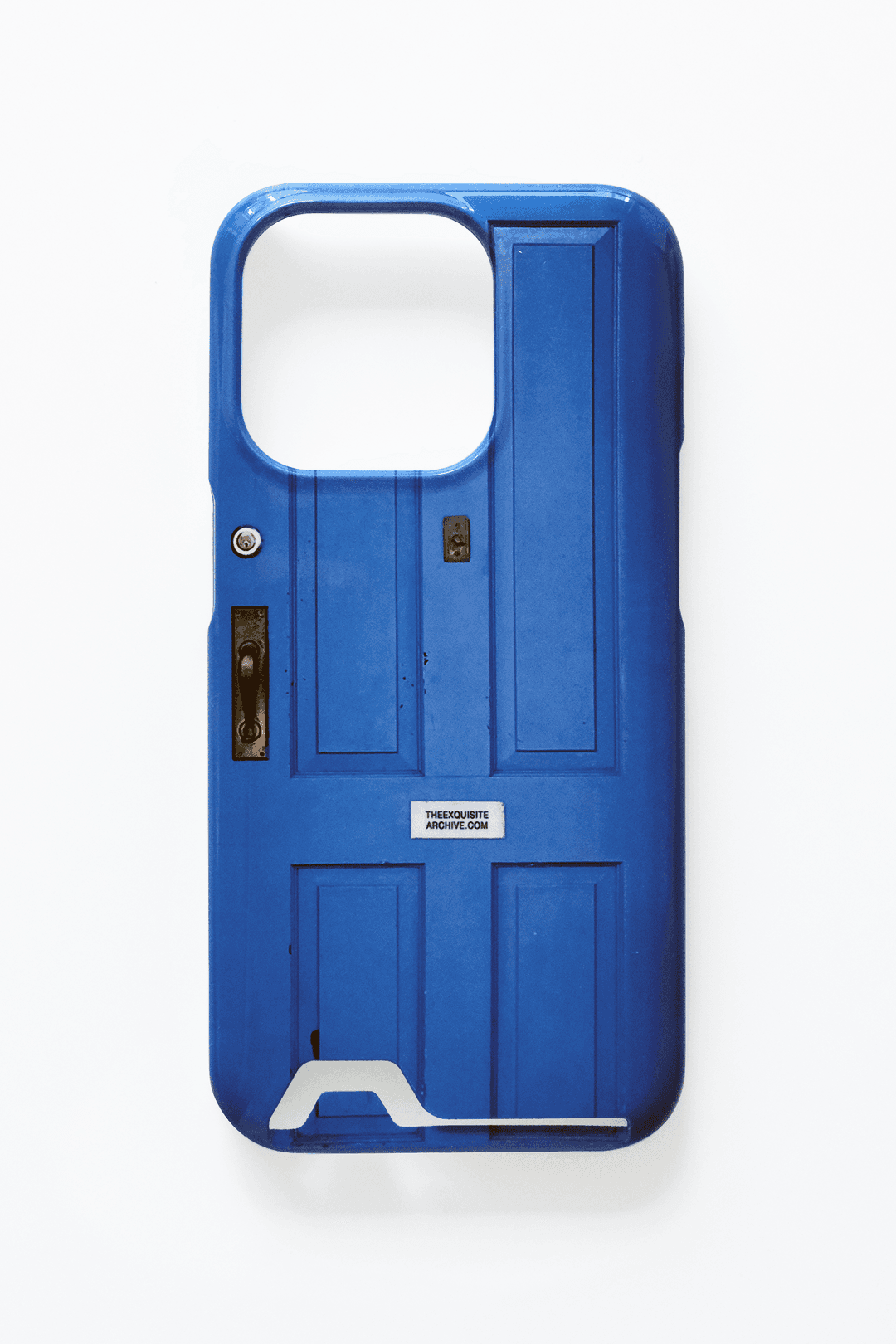 Permanent blue door
