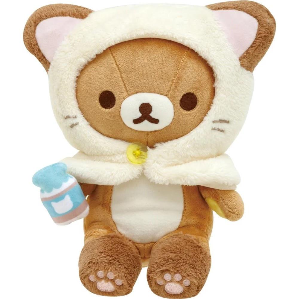 산엑스 리락쿠마 고양이 목욕탕 네코네코 인형 리락쿠마 MO21101