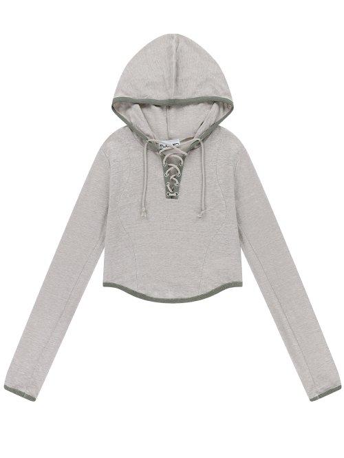 뚜오미오(TUOMIO)  VINTAGE STRING HOOD [IVORY] - 사이즈 & 후기 | 무신사