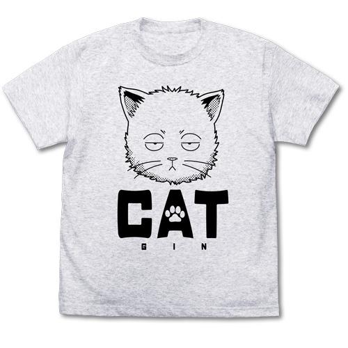 猫になった銀さん Tシャツ[銀魂]