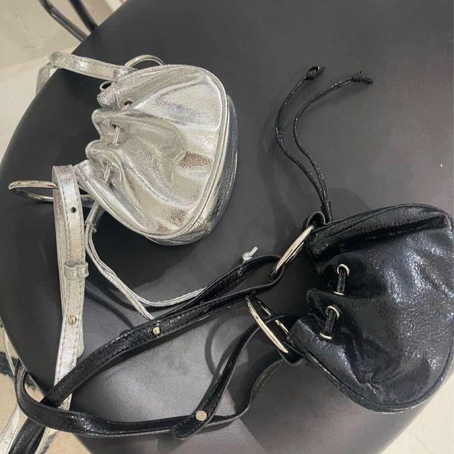 [당일출고/실버백] 스파크 복조리 미니백 2color