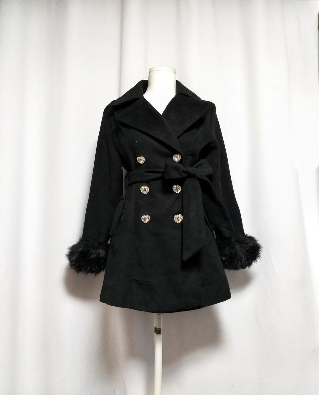 세실맥비 롱코트 빈티지 플레어원피스자켓 공겜여주 y2k 긱시크 그런지페어 | 후루츠패밀리