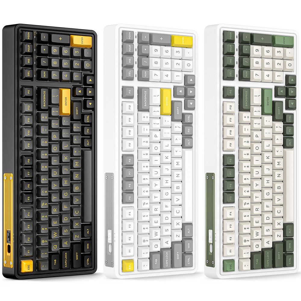 FL-ESPORTS CMK99 유무선 핫스왑 풀윤활 기계식 키보드 한글