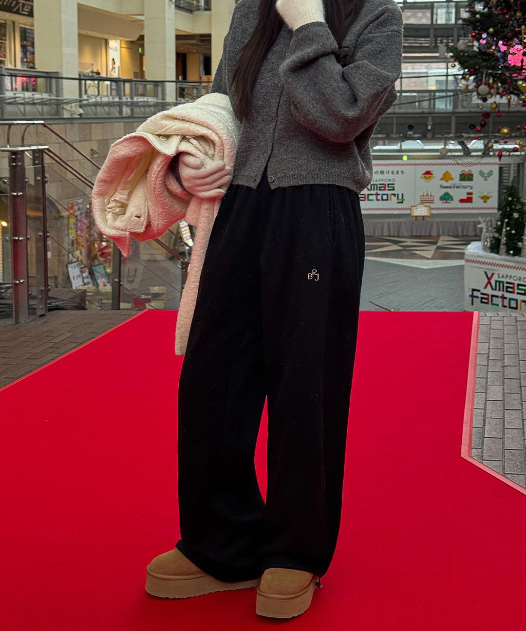 케이클럽 [30%쿠폰]양기모🔥[8만장돌파/MADE/뉴컬러추가/기본,롱]폰트 투웨이 양기모 자수 트레이닝 팬츠 (S-XL/데일리룩/출근룩/겨울팬츠/기모팬츠/겨울바지/트레이닝바지/빅사이즈)