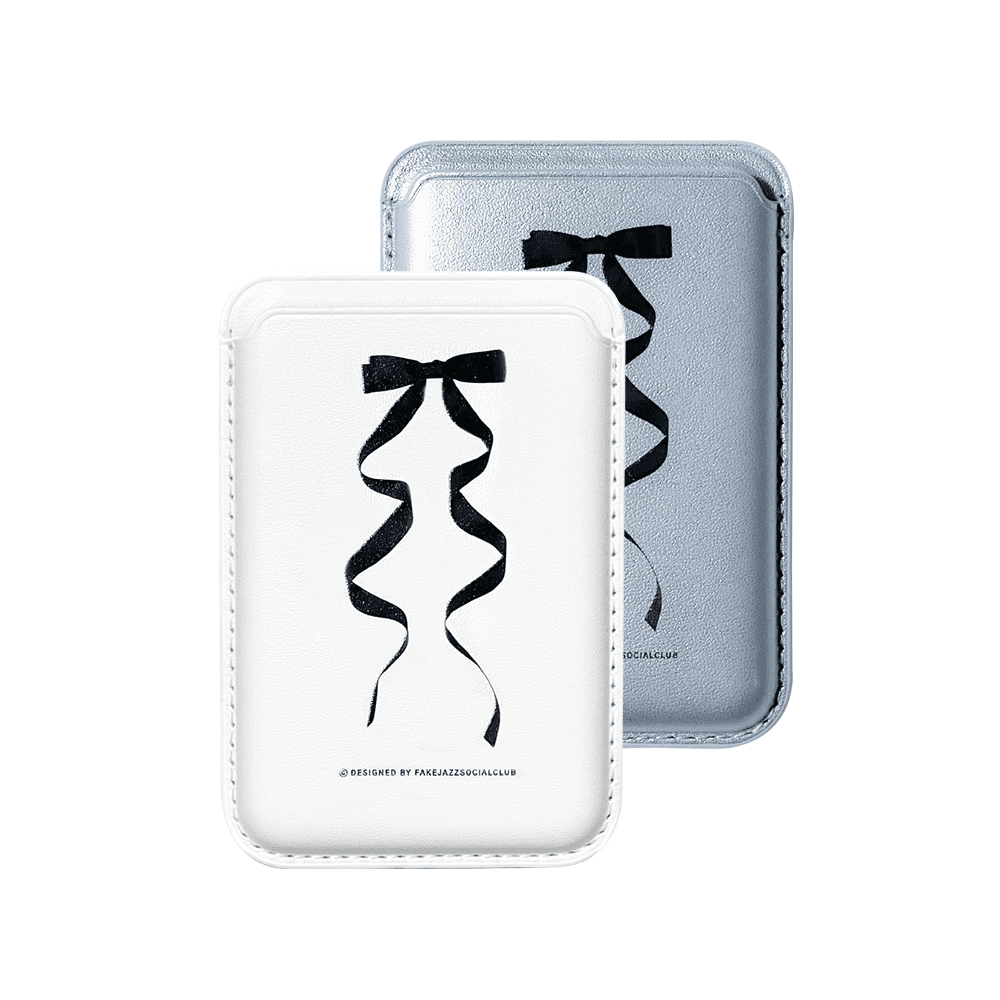 BLACK RIBBON (magsafe card wallet)