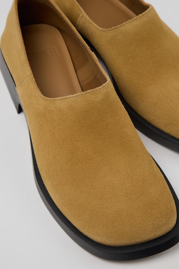 Brown Suede Leather Moccasins for Women.