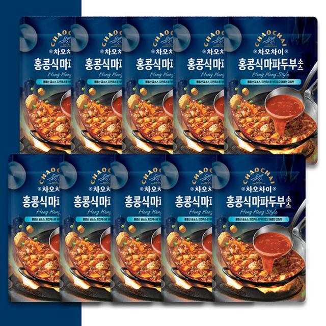 샘표 홍콩식 마파두부소스 맛있는 소스 150g x10개 요리형 매콤 차오차이 외 13종