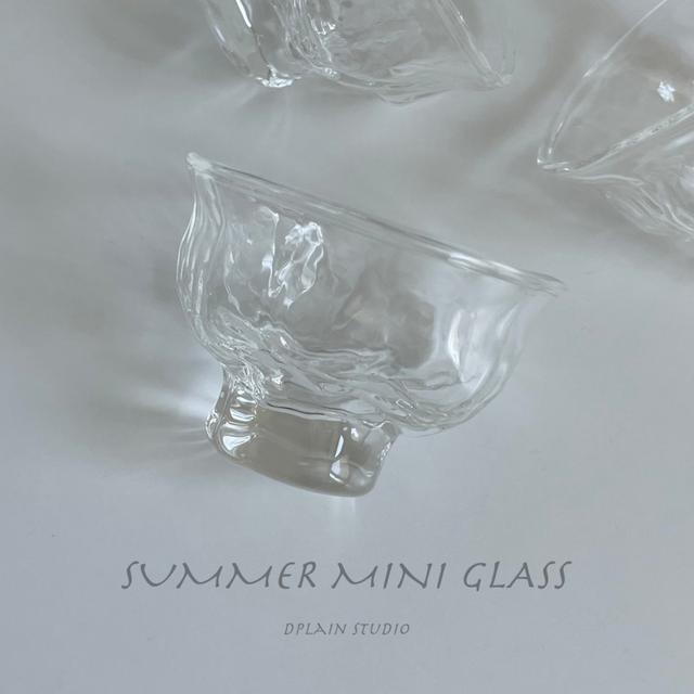 summer mini glass 썸머 미니 글라스 미니 와인잔 사케잔 소주잔
