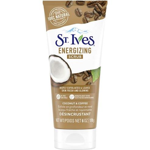 세인트이브스 에너자이징 스크럽 코코넛 & 커피, 170g, 1개 - 파우더/스크럽 | 쿠팡