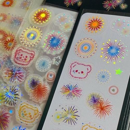 [지제스튜디오] FIREWORK 스티커