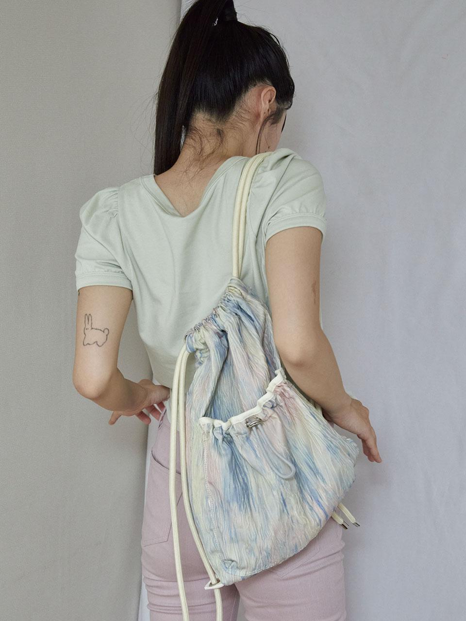 [6/16 예약배송] Wave string bag - Multi