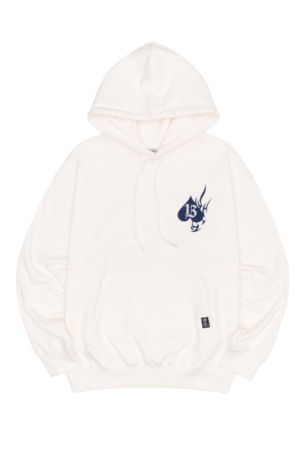 SPADE HOODIE WHITE