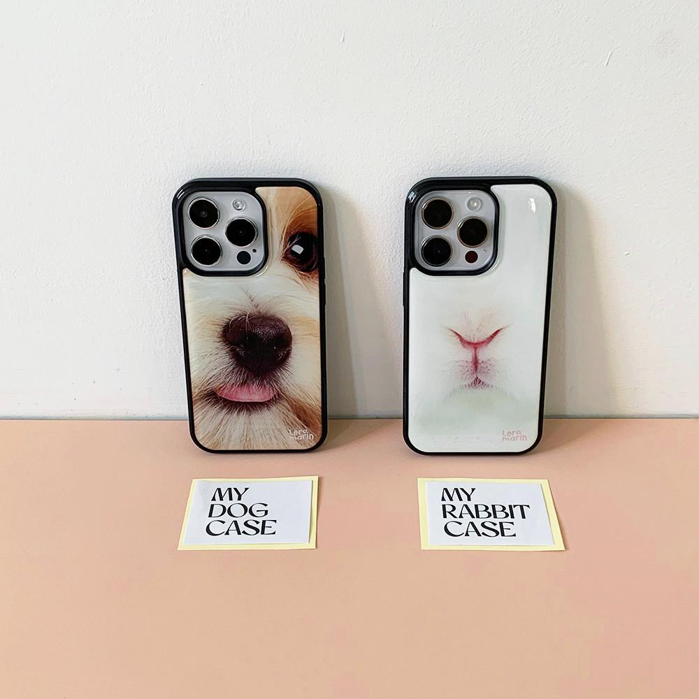 my puppy case / 마이 퍼피 에폭시 아이폰 15pro 케이스 (2 type)