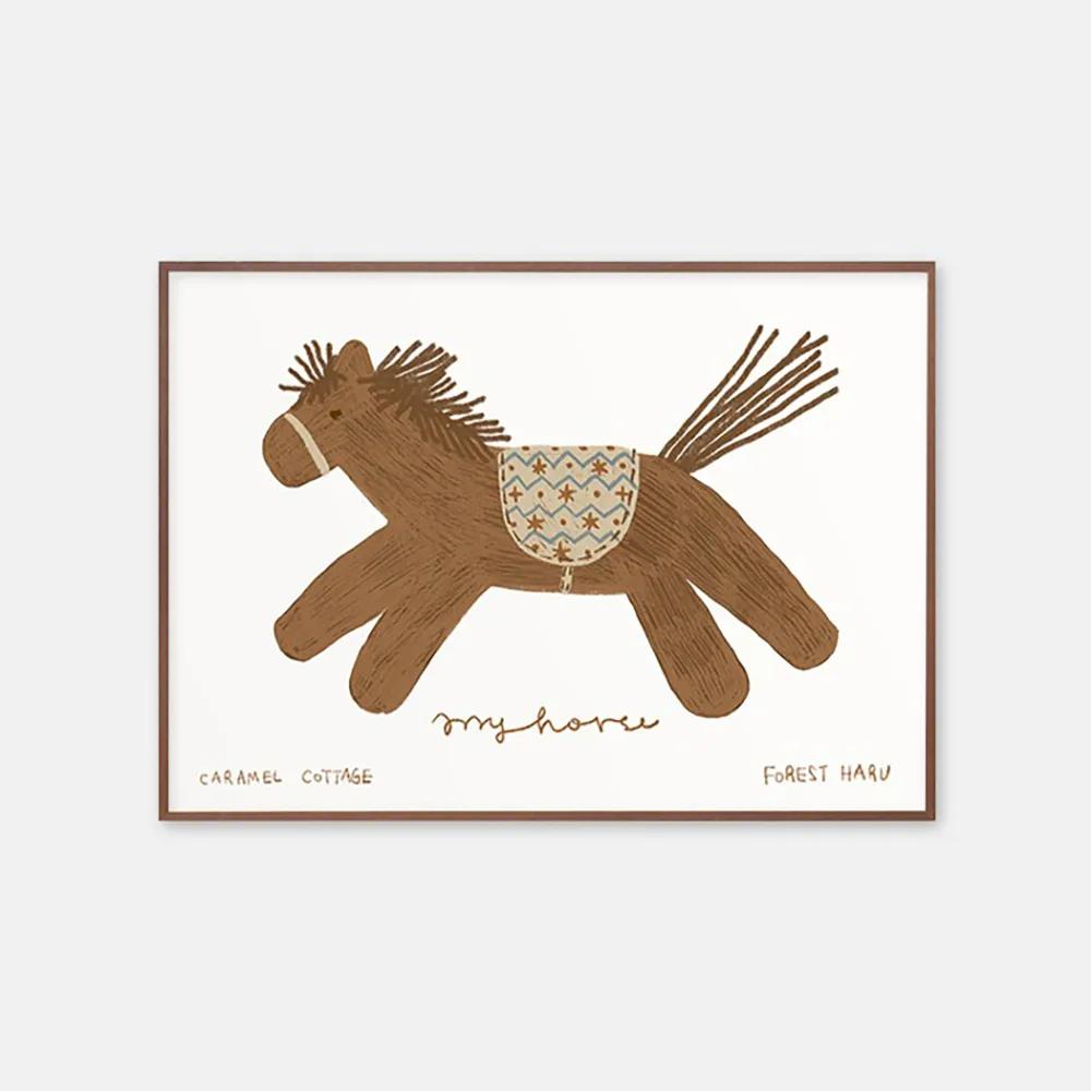 [29CM 단독] 카라멜 코티지 작가, my pony horse 포스터