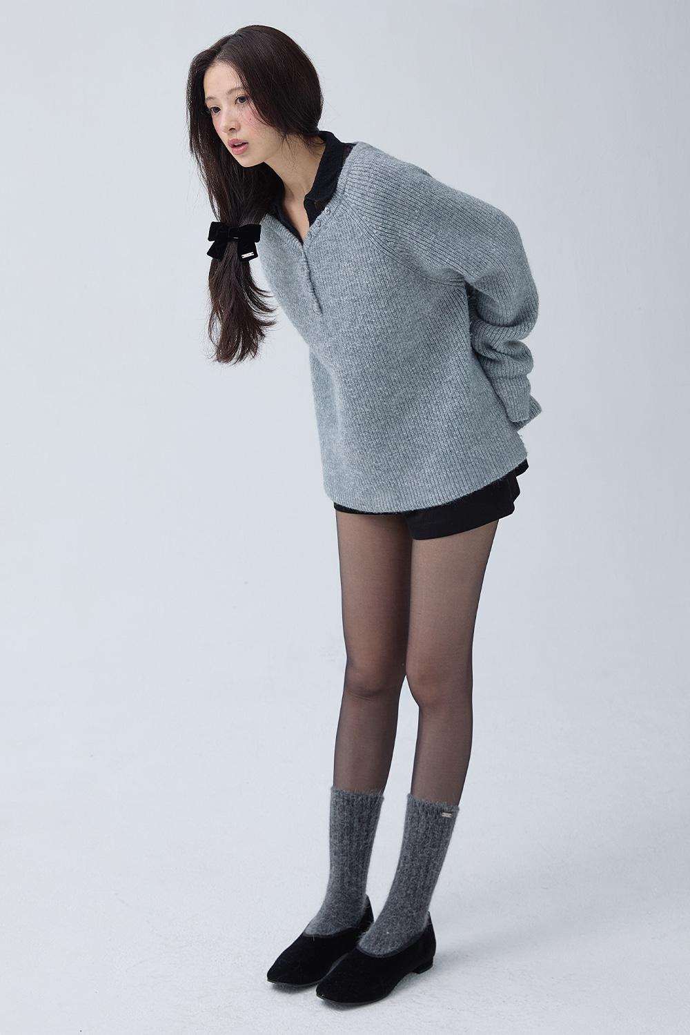 [Exclusive] SOFT ANGORA SOCKS_TT5W714CH