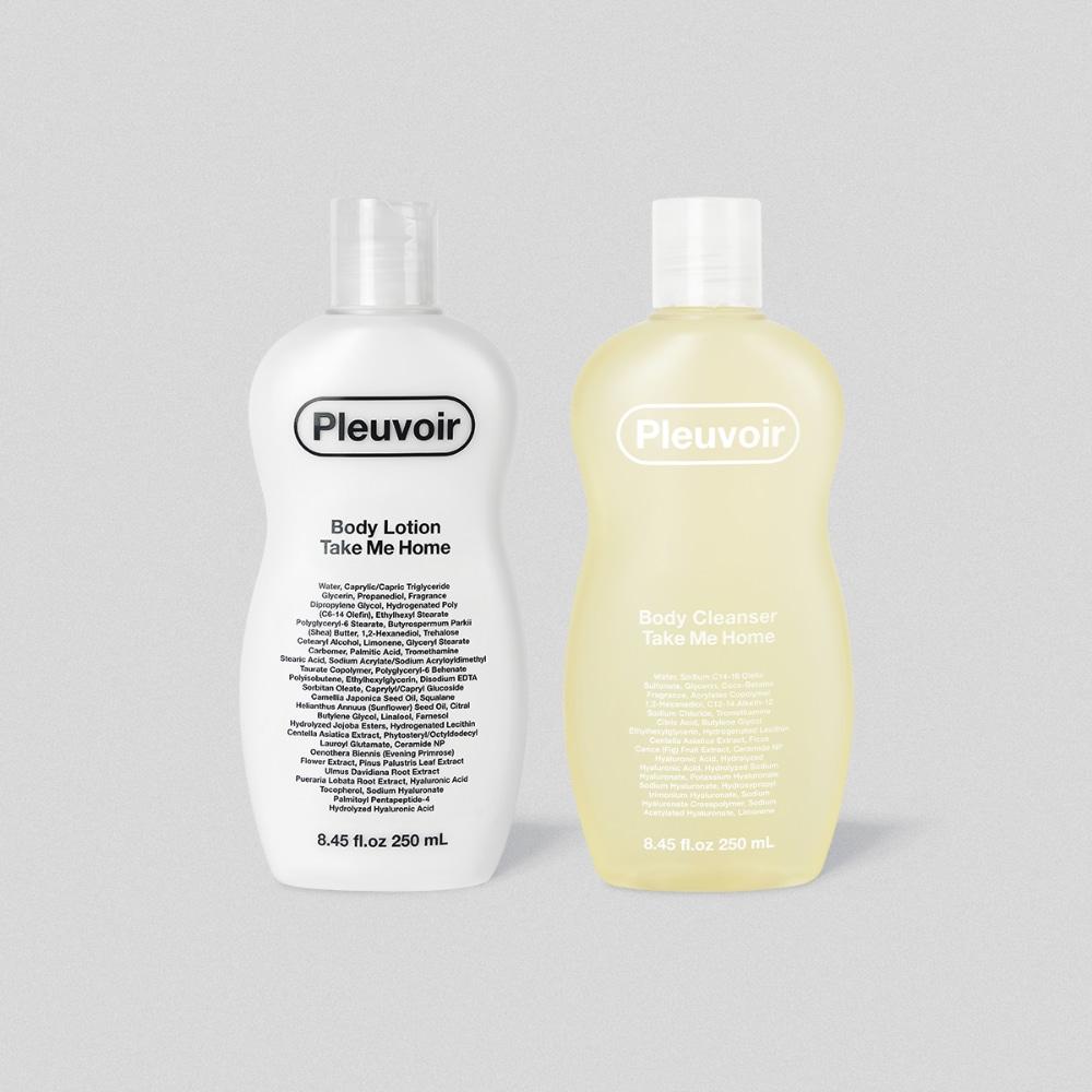 TAKE ME HOME Body Lotion & Body Cleanser Gift Set 테이크 미 홈 바디로션 250mL & 바디클렌저 250mL 선물세트