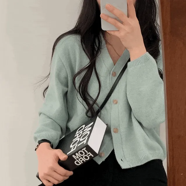 하나만 입어도 따뜻한, [캐시미어]스프링 울 가디건;7col