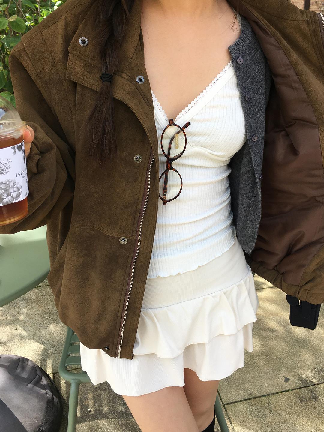 wrap lace sleeveless