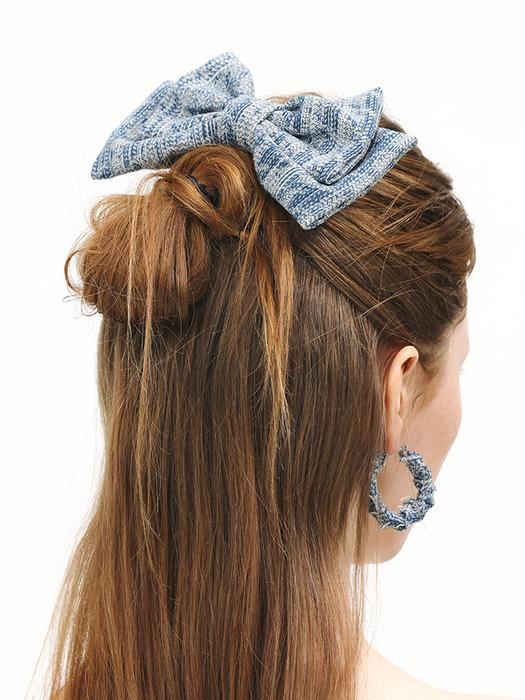 VINTAGE DENIM RIBBON PIN (2COLOR)
