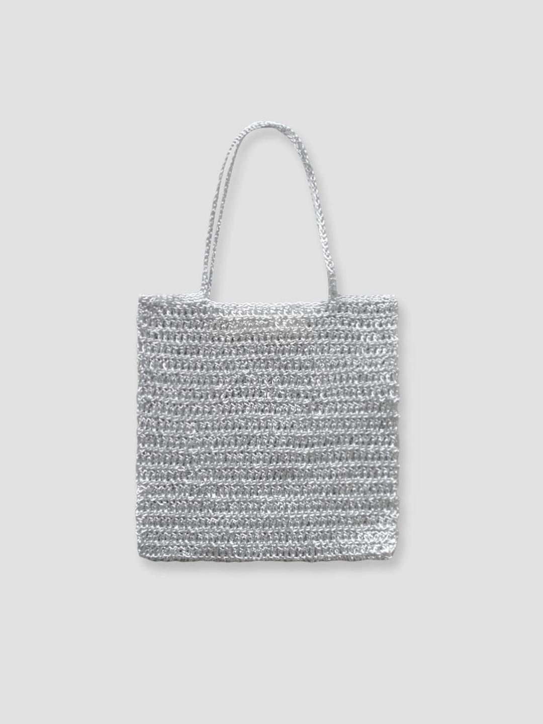 Glitter Plat Bag Medium (Handmade)