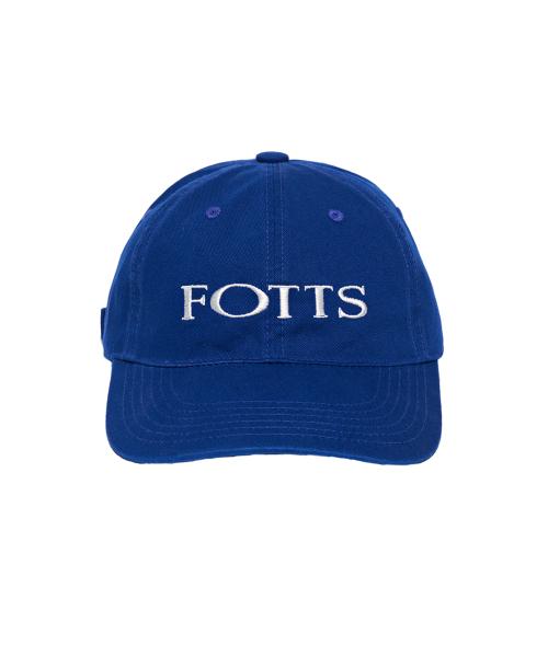 포츠포츠(FOTTSFOTTS)  24SS 하프로고 캡 - 블루/HALF LOGO CAP / BLUE - 사이즈 & 후기 | 무신사