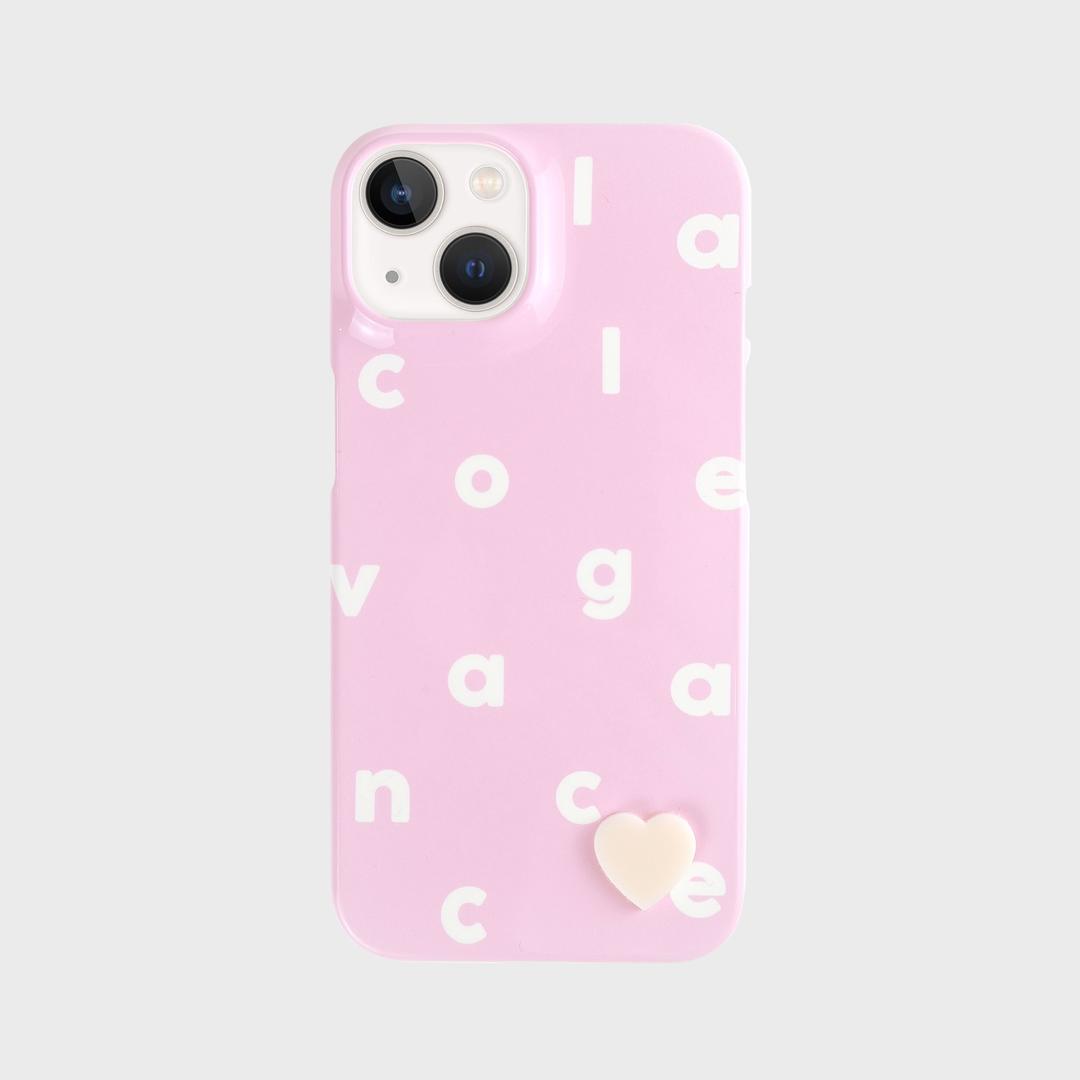 Logo Alphabet Case (Pink)