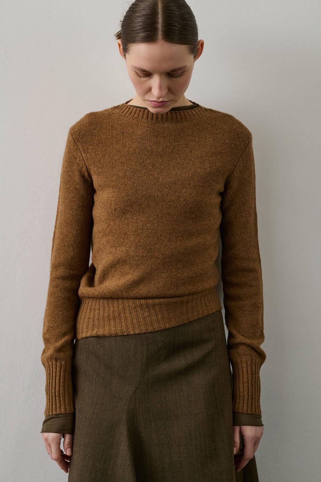 BROWN GIPSY PULLOVER - 34