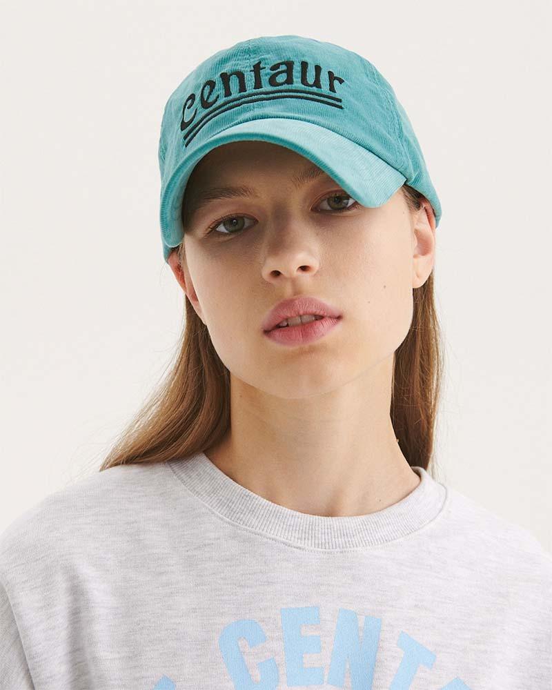 CORDUROY CENTAUR BALL CAP_MINT - THE CENTAUR