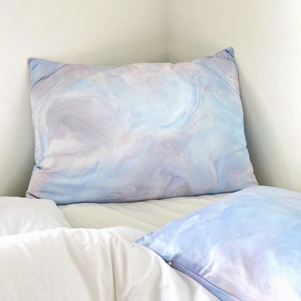 무성화 소르베 부드러운 촉감 솜사탕 베개커버