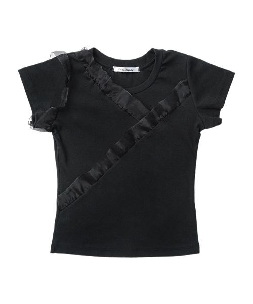 [PREORDER SALE 7/10  DELIVERY] Angelic Silhouette Tee Black