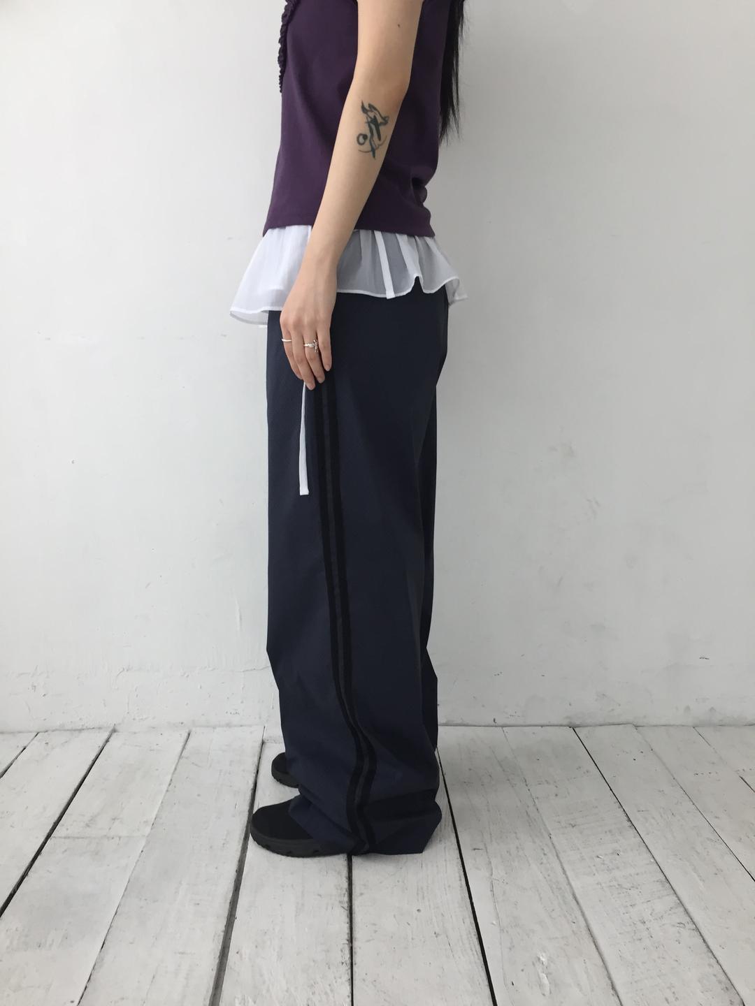 dot track nylon pants (3c)