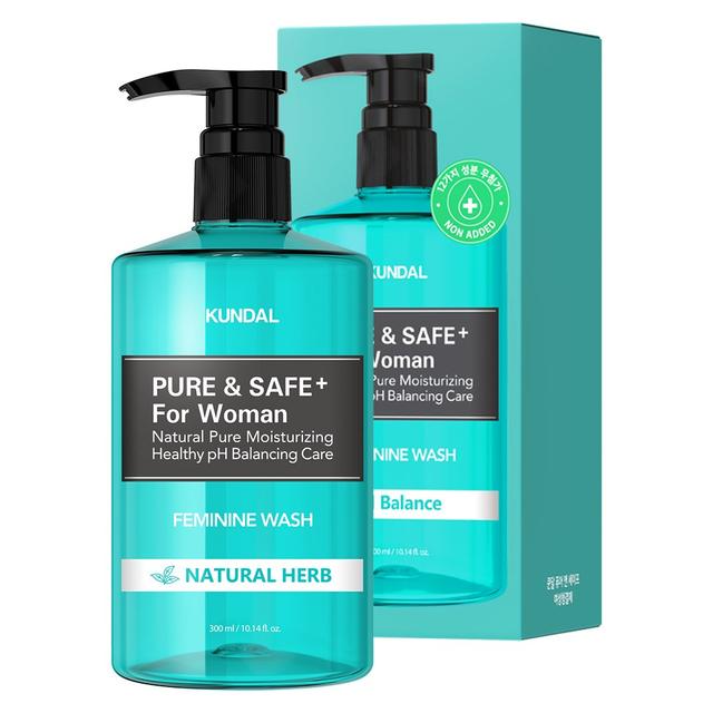 쿤달 페미닌 워시 여성청결제 네추럴허브향, 300ml, 1개 - 여성청결제 | 쿠팡