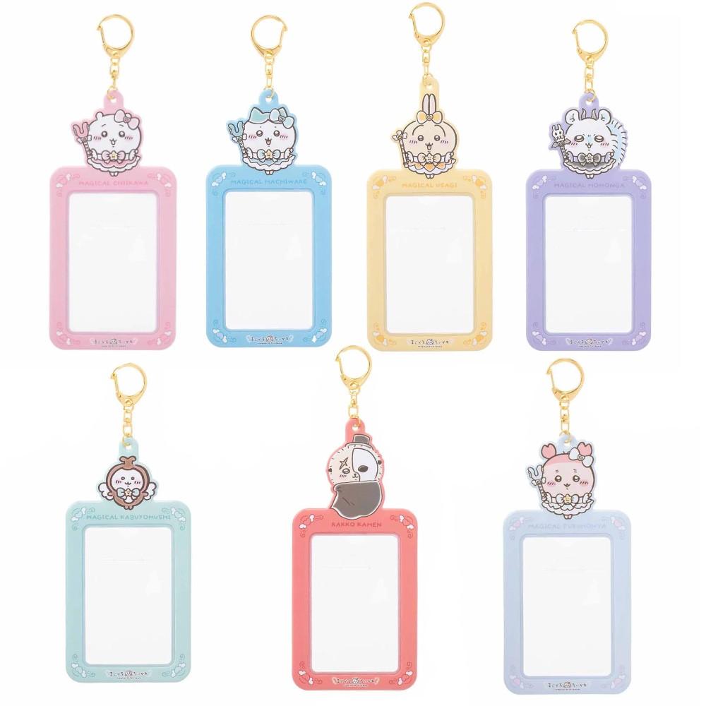 매지컬 치이카와 먼작귀 포토 카드 홀더 프레임 키링 키홀더 7종