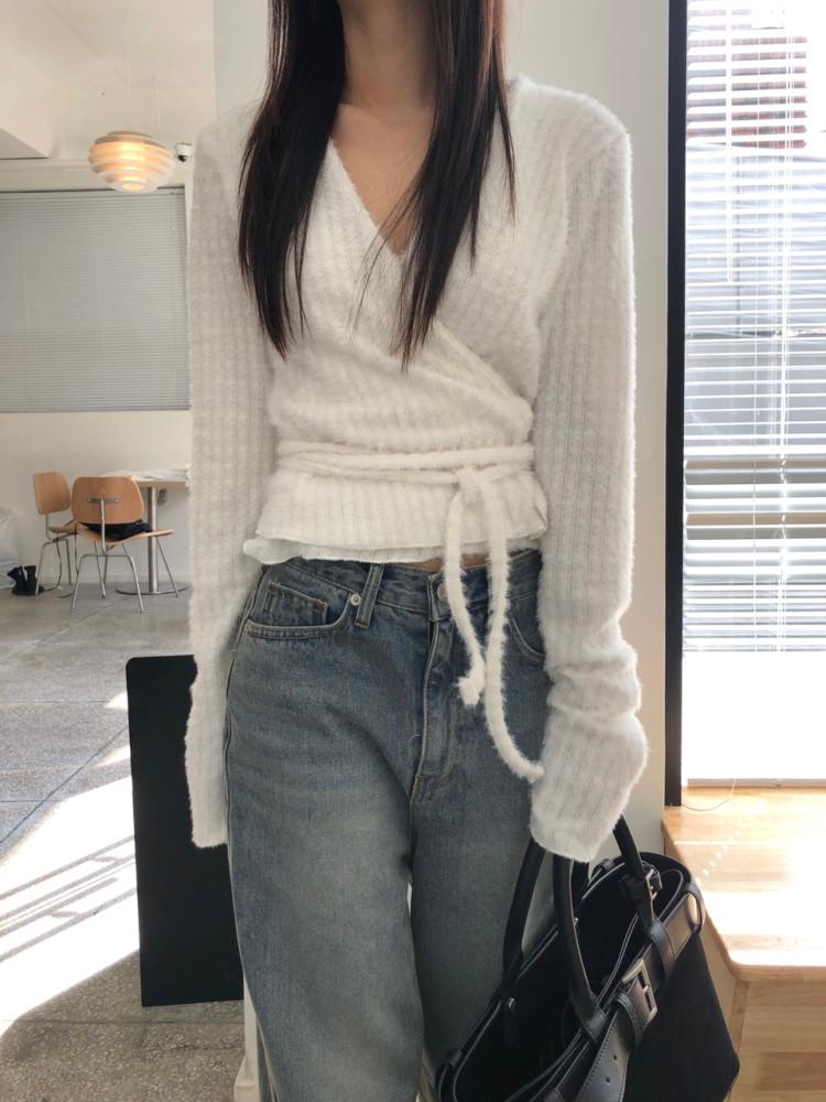 wrap cardigan (3colors)