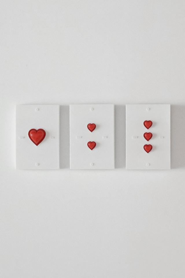 HEART SWITCH COVER  (RED)