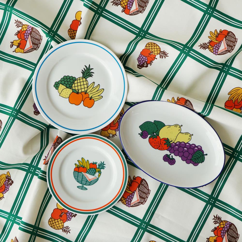 fruits plate - 디저트접시, 오벌접시
