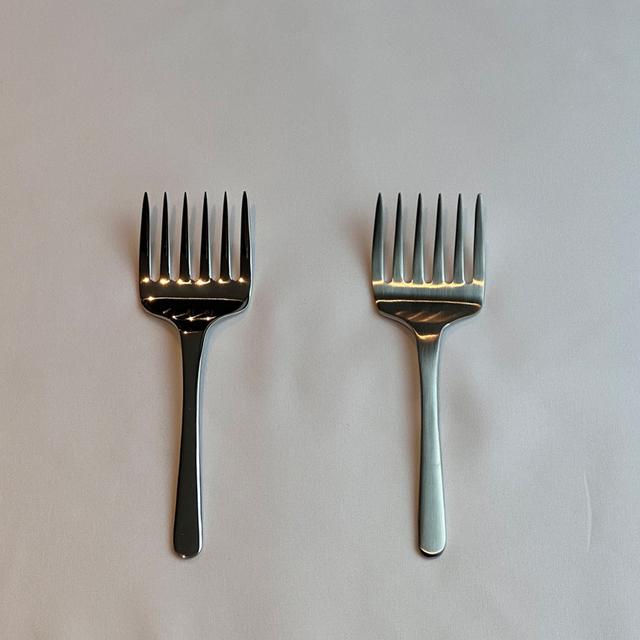 와이드 케이크 포크 유광 무광