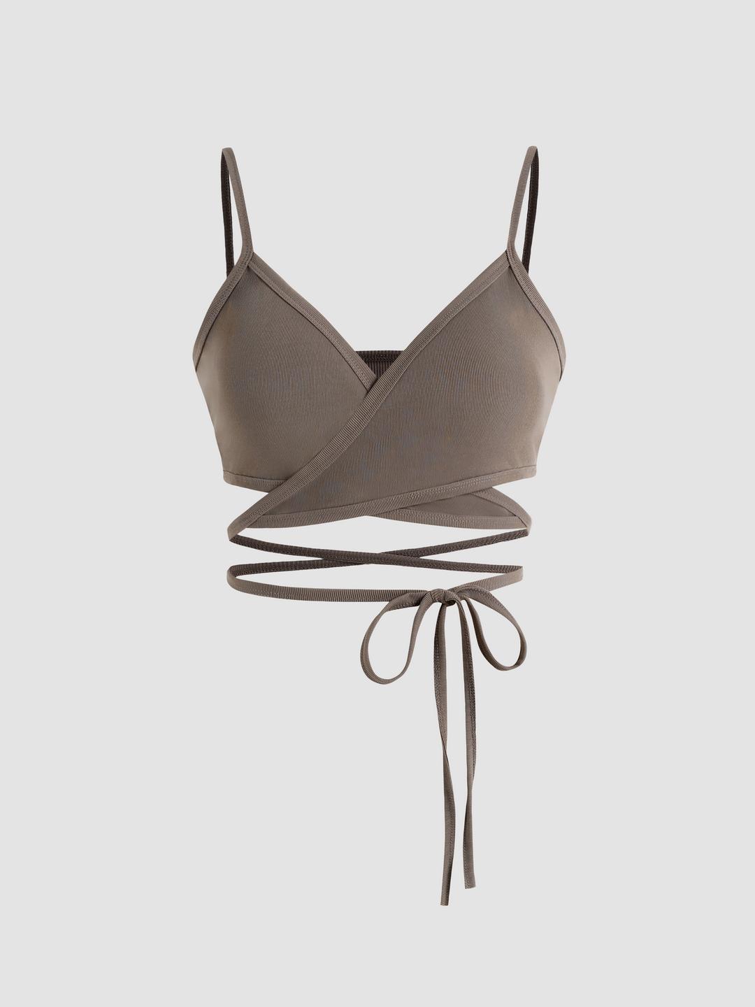 Solid Rib Knit Tank Top