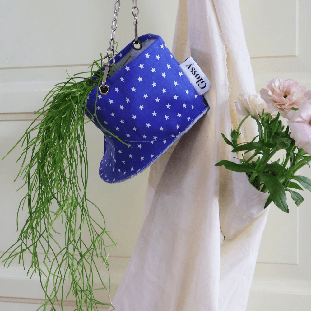 Vintage star boots pot cover 빈티지 스타 부츠 팟 커버(blue)