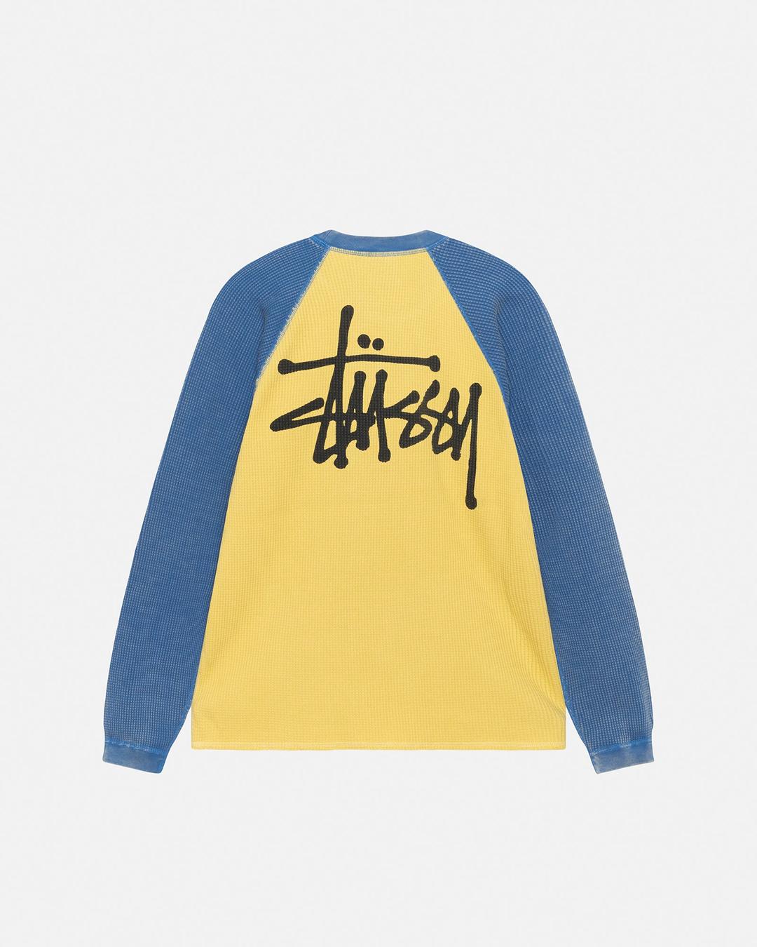 BASIC STÜSSY THERMAL 2 TONE - Yellow / S