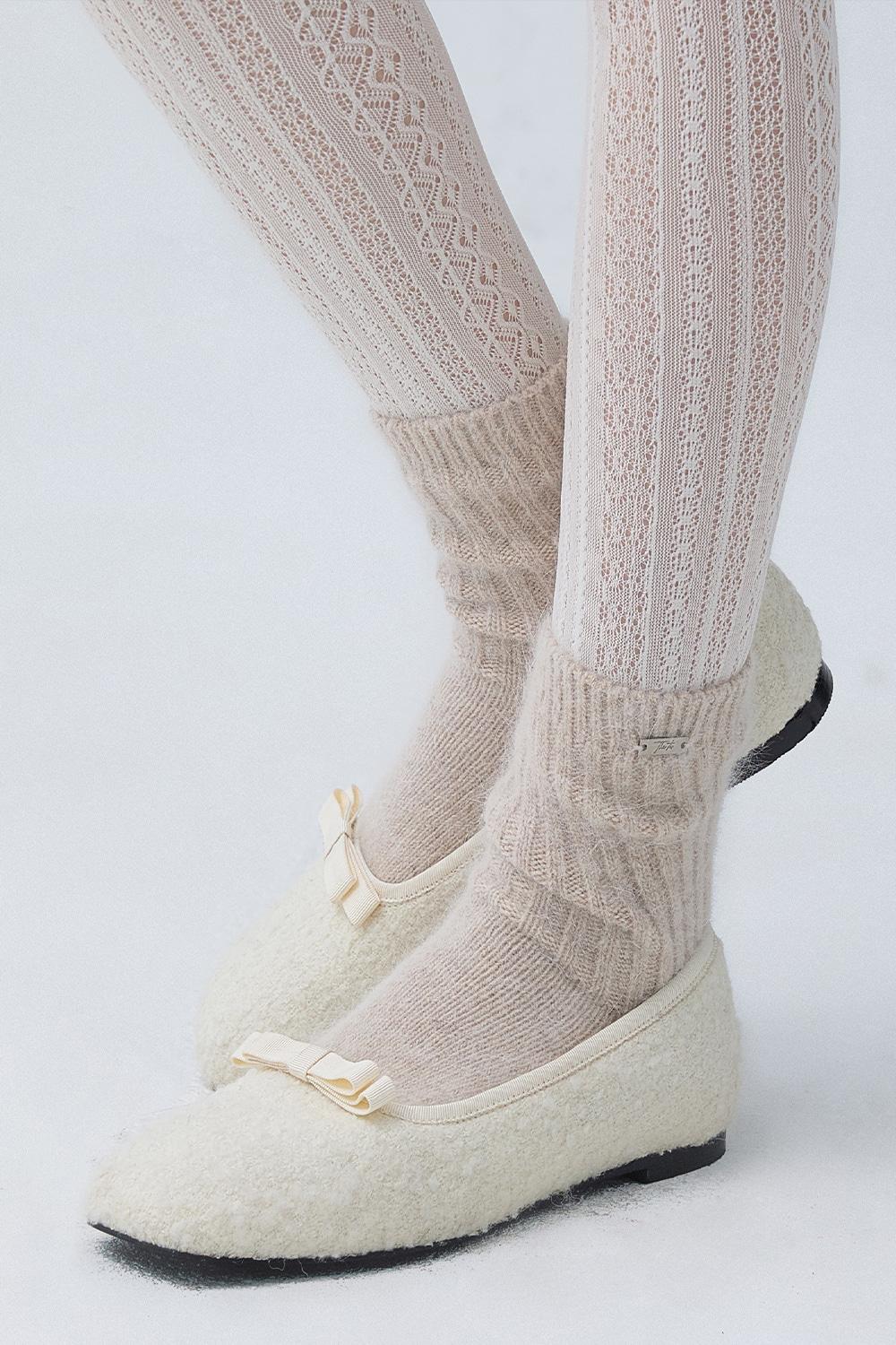 [Exclusive]SOFT ANGORA SOCKS_TT5W714BE