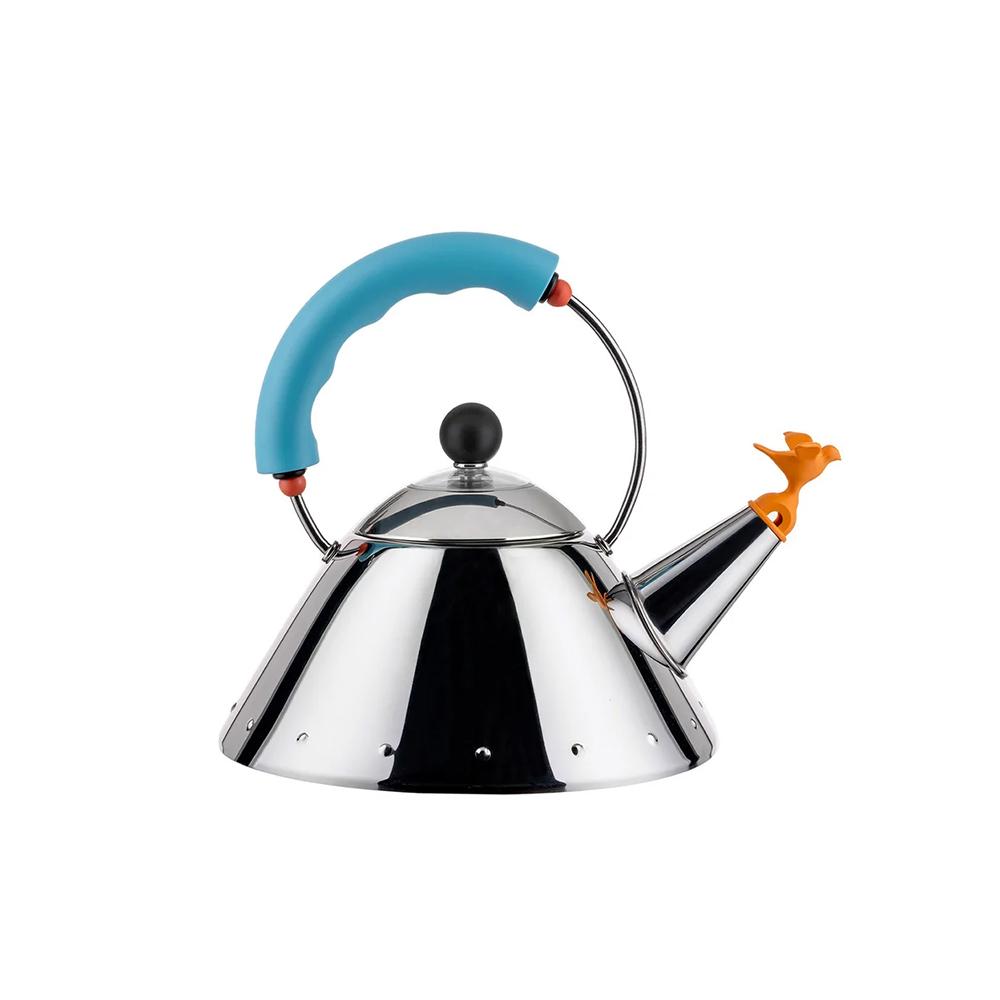 [Alessi]알레시 마이클그래이브 버드휘슬 주전자 라이트블루 / 9093/1 LAZ