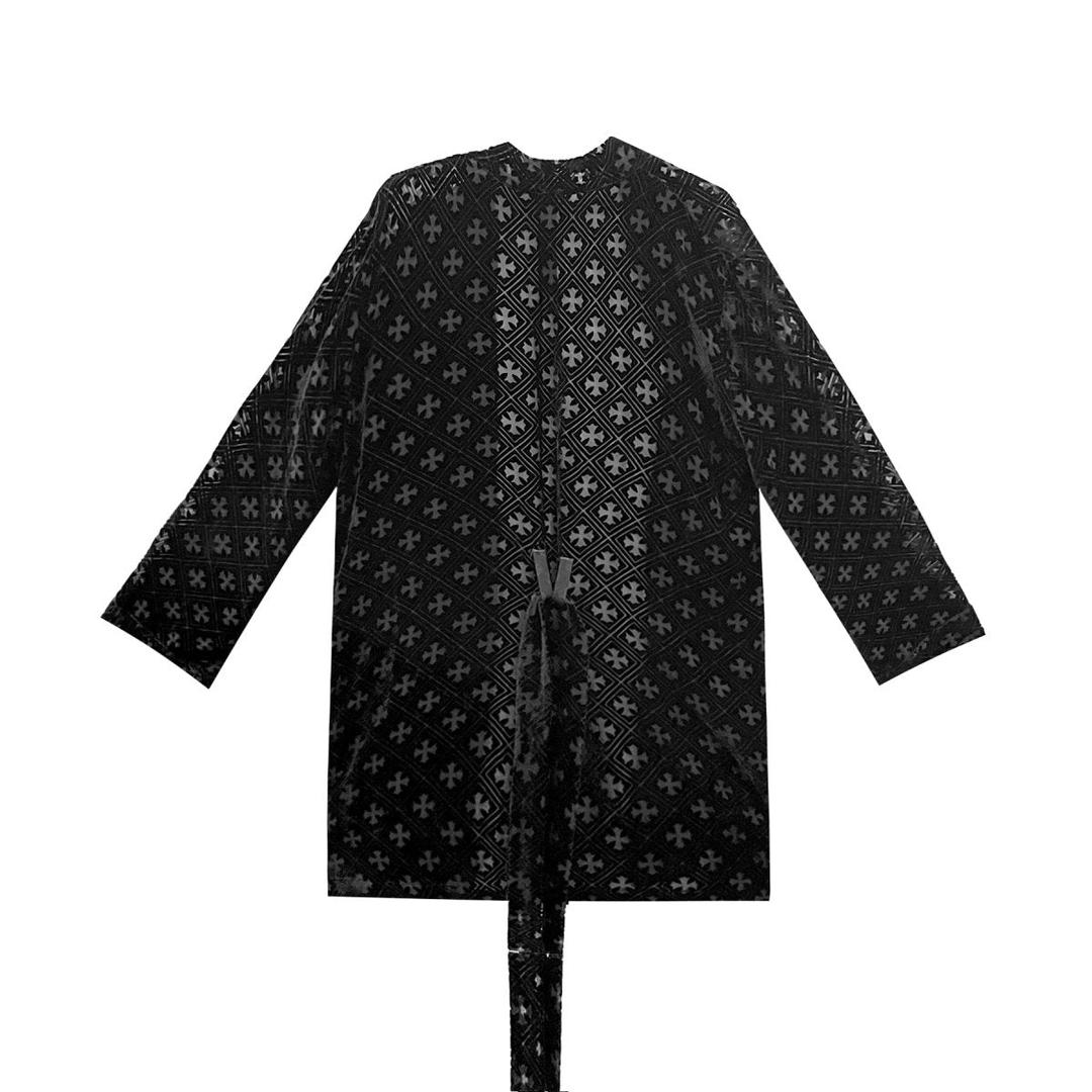 Chrome Hearts Velvet Cross Nightgown